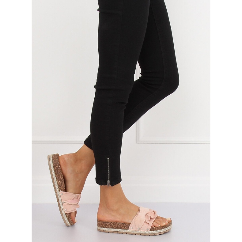 Chinelos alpercatas rosa BJS-002 rosa 1 Chinelos alpercatas rosa BJS-002 rosa 1