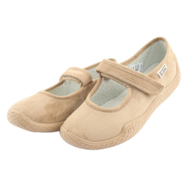 Dr.orto Befado Ballerinas Pu-Yove 197D004 BEIGE Velcro Silber Insert bege 3