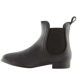 Botas pretas Jodhpur D50 pretas preto 1