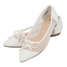 Bailarinas femininas brancas LT119P Branco 2