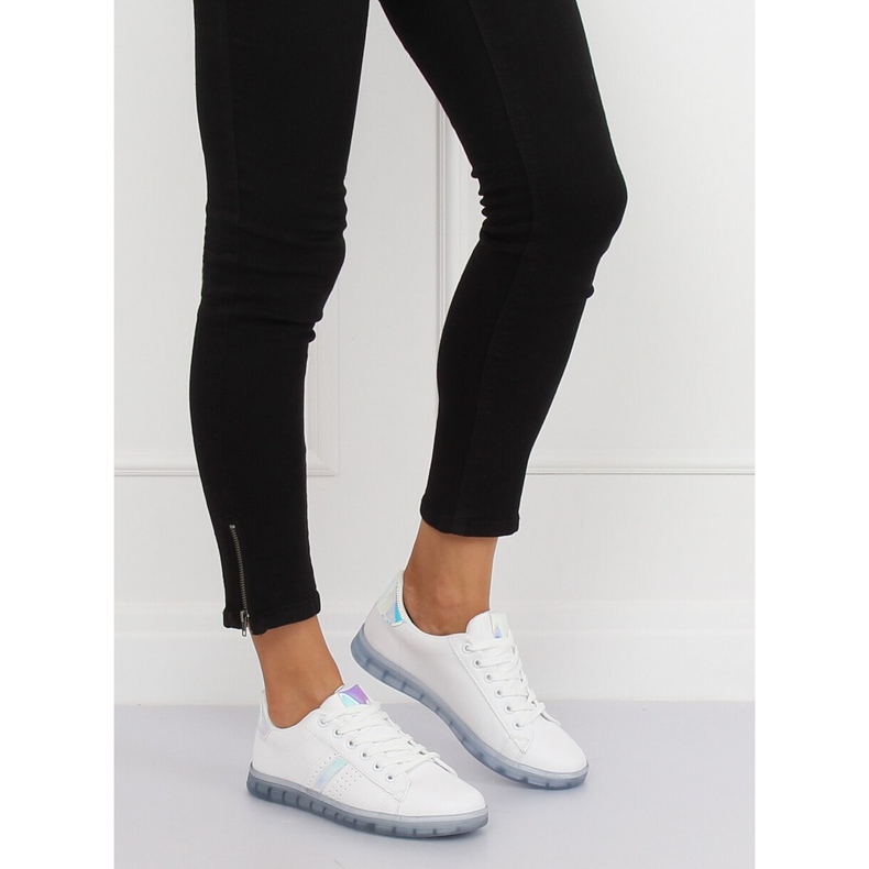 Tênis feminino branco e azul 2B9XX923 BRANCO / AZUL 2