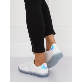 Tênis feminino branco e azul 2B9XX923 BRANCO / AZUL 1