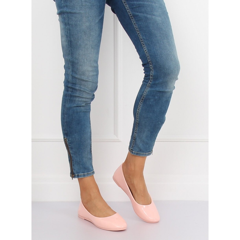 Bailarinas femininas rosa JX76P rosa 1