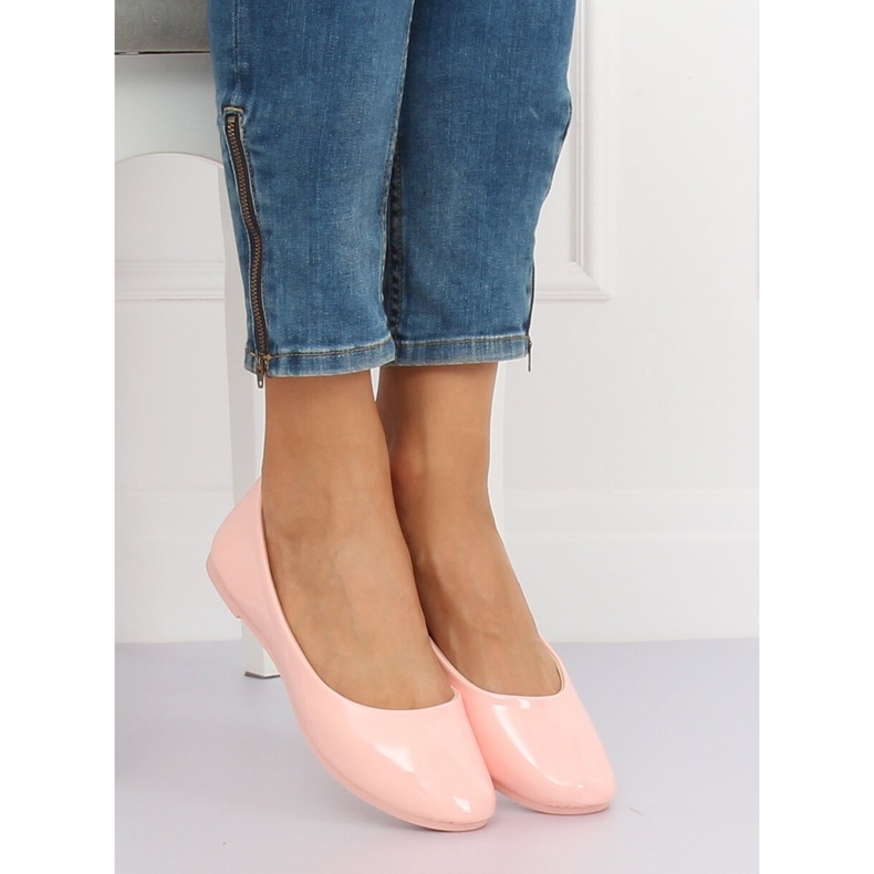 Bailarinas femininas rosa JX76P rosa 2