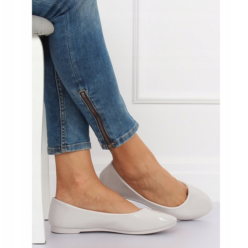 Bailarinas femininas cinza JX76P Gray 1
