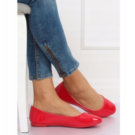 Bailarinas femininas vermelhas JX76P Red vermelho 1