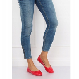 Bailarinas femininas vermelhas JX76P Red vermelho 2
