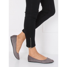Nariz cinza amêndoa das bailarinas WD39P cinza 1 Nariz cinza amêndoa das bailarinas WD39P cinza 1