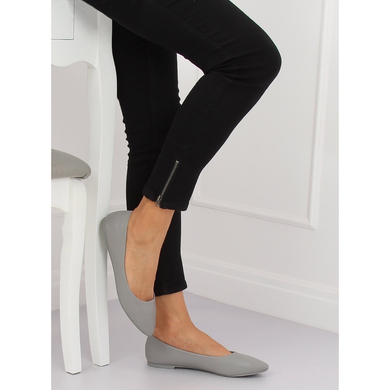 Bailarinas cinza CC108 LT.GRAY para mulheres 1
