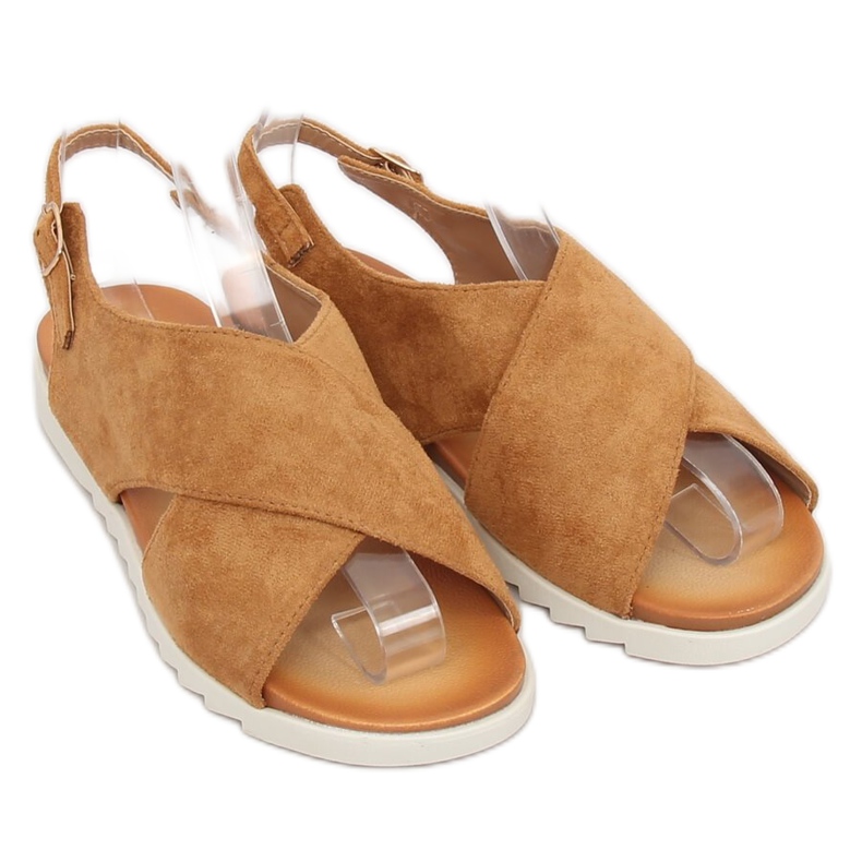 Camel 9003 Sandálias femininas Camel marrom 1