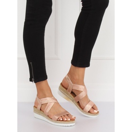 Sandálias femininas rosa S81 Champagne 2