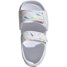 Sandálias Adidas Altaswim I Jr F34793 branco 1