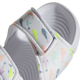 Sandálias Adidas Altaswim I Jr F34793 branco 2