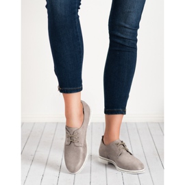 Marquiz Sapatos de camurça cinza 2