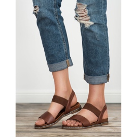 Mannika Sandálias marrons castanho 1