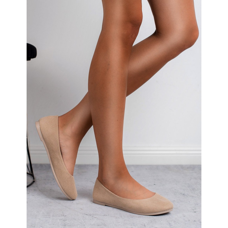 Seastar Bailarinas confortáveis marrom 1