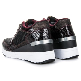 Kylie Calçados esportivos em cunha multicolorido 1