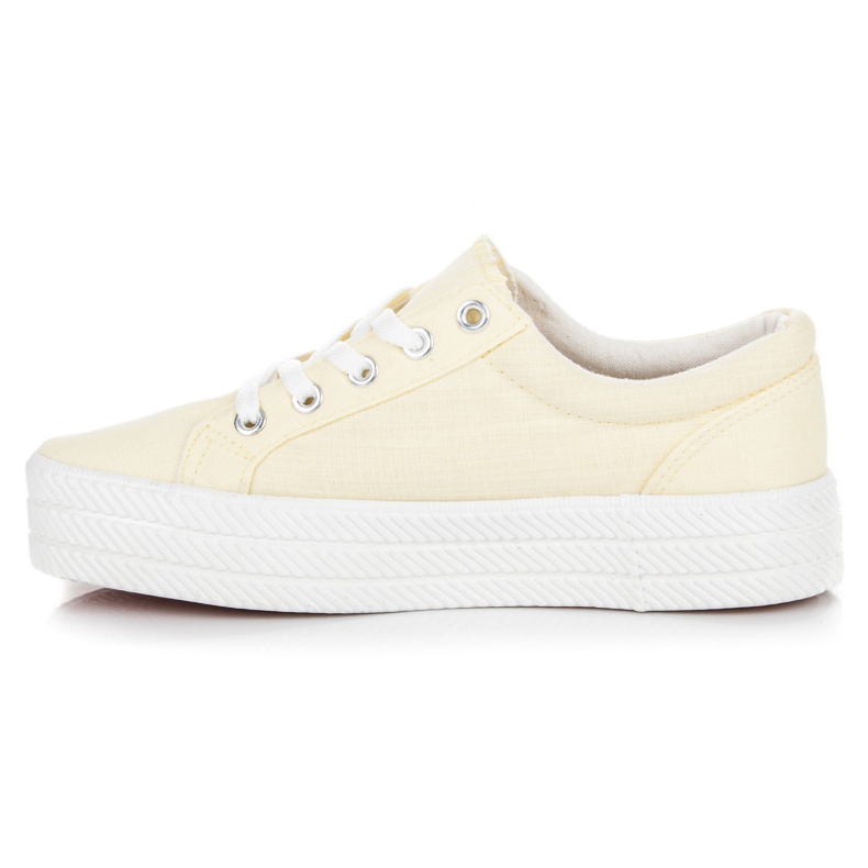 Kylie Tênis na plataforma amarelo 2