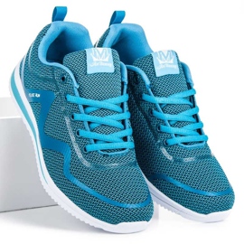 Ax Boxing Sapatos esportivos casuais azul 1