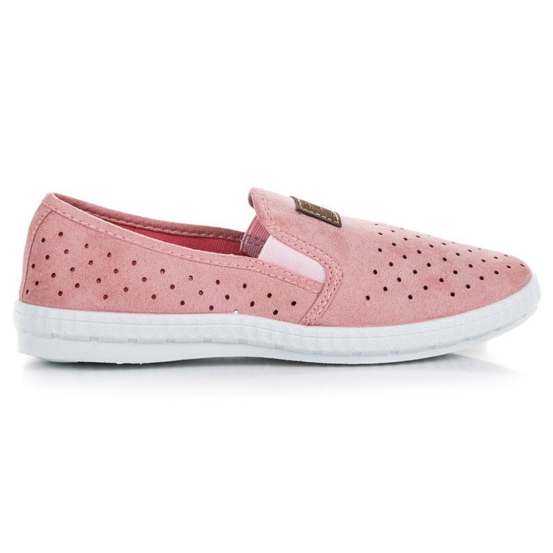 Mckeylor Tênis Openwork rosa 1 Mckeylor Tênis Openwork rosa 1