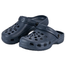 Chinelos de jardim azul marinho 2