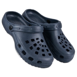 Chinelos de jardim azul marinho 1