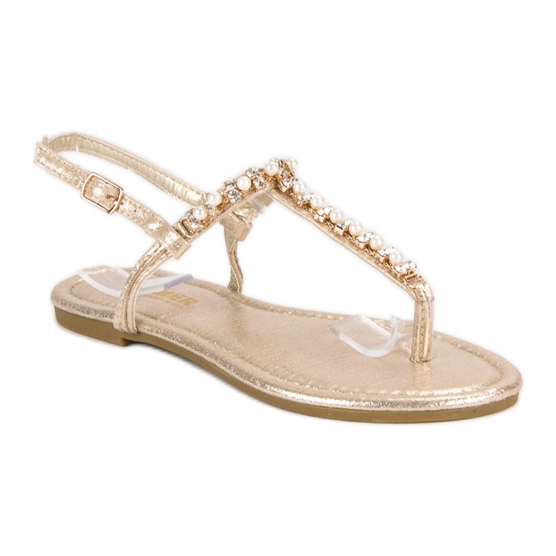 Comer Sandálias japonesas amarelo 2