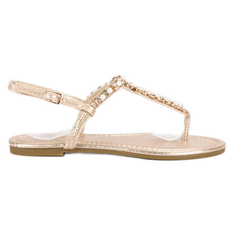 Comer Sandálias japonesas amarelo 1