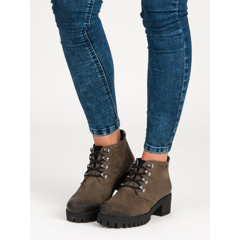 Botas VINCEZA casuais verde 1