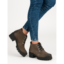 Botas VINCEZA casuais verde 2