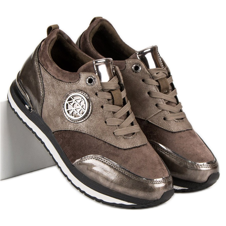 Aclys Calçados Esportivos Amarrados castanho 2