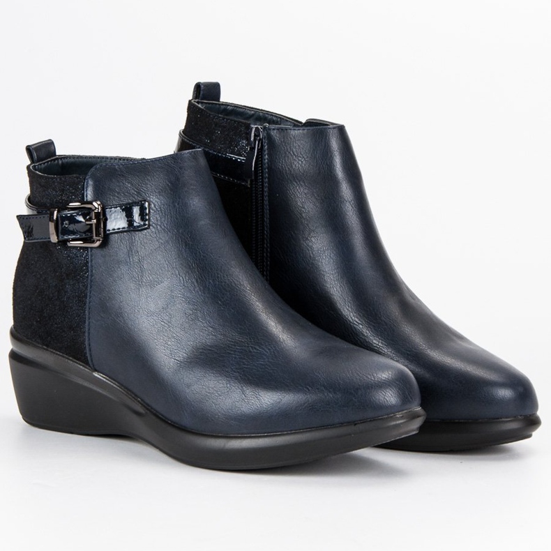 Kylie Botas azuis marinho confortáveis com isolamento azul marinho 1 Kylie Botas azuis marinho confortáveis com isolamento azul marinho 1