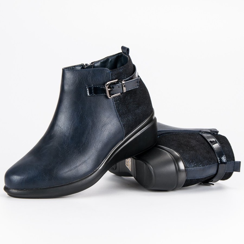 Kylie Botas azuis marinho confortáveis com isolamento azul marinho 2 Kylie Botas azuis marinho confortáveis com isolamento azul marinho 2