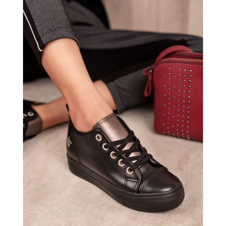 Mckeylor Calçado desportivo preto amarelo 1