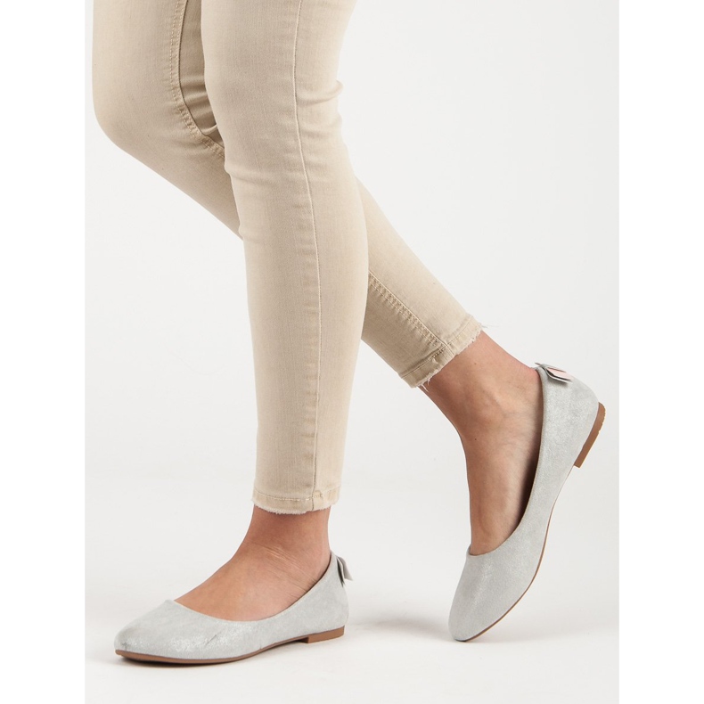 Vinceza Bailarinas confortáveis cinza 1