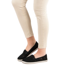 MCKEYLOR Lace Slipons preto 1 MCKEYLOR Lace Slipons preto 1