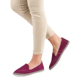 Filippo Senhores de Couro Openwork rosa 2