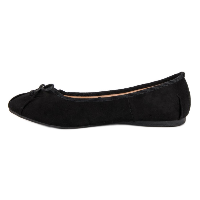 Lucky Shoes Black Tied Ballerinas preto 2