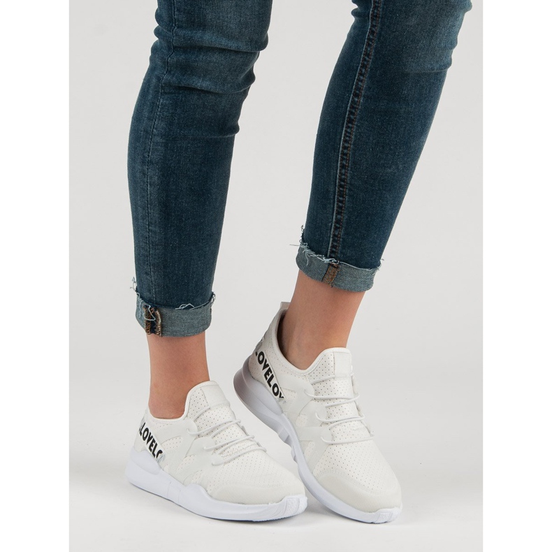 Calçados Esportivos Têxteis Brancos 1