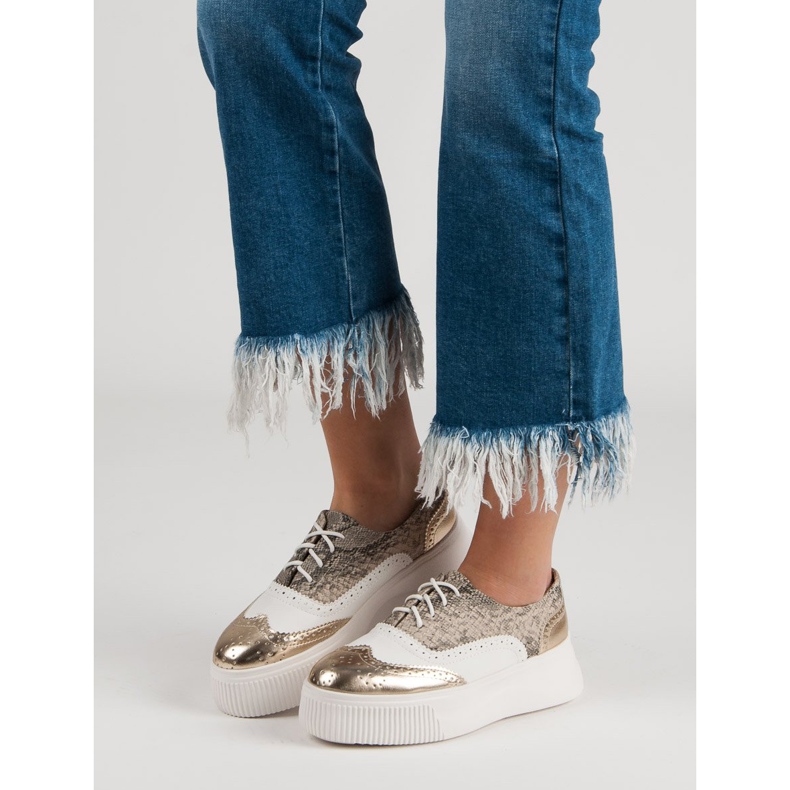 Sapatos da moda VICES amarelo 1