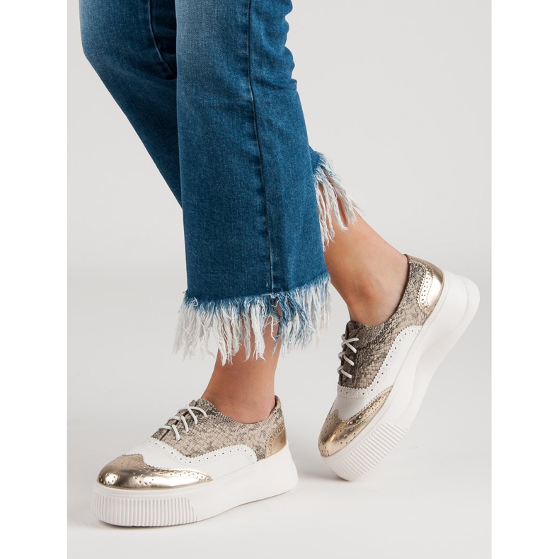 Sapatos da moda VICES amarelo 2