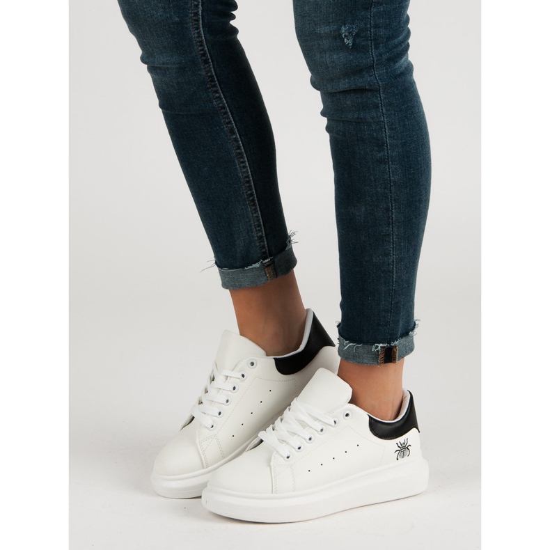 Kylie Calçados Esportivos da Moda branco 2