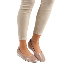 Vinceza Bailarinas confortáveis rosa 1