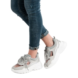 Tênis Transparentes cinza 2