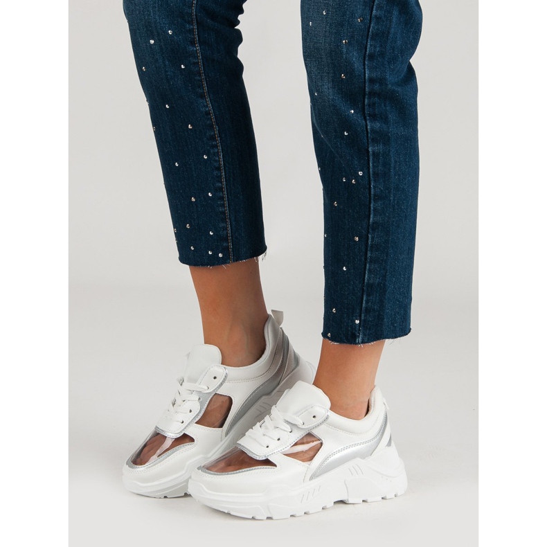 Tênis Transparentes branco 2