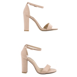 Seastar Sandálias sensuais em um bar marrom 1