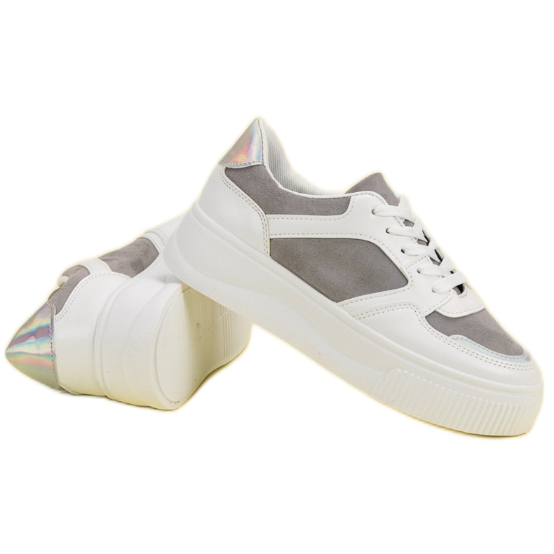 Seastar Creepers elegantes branco cinza 1