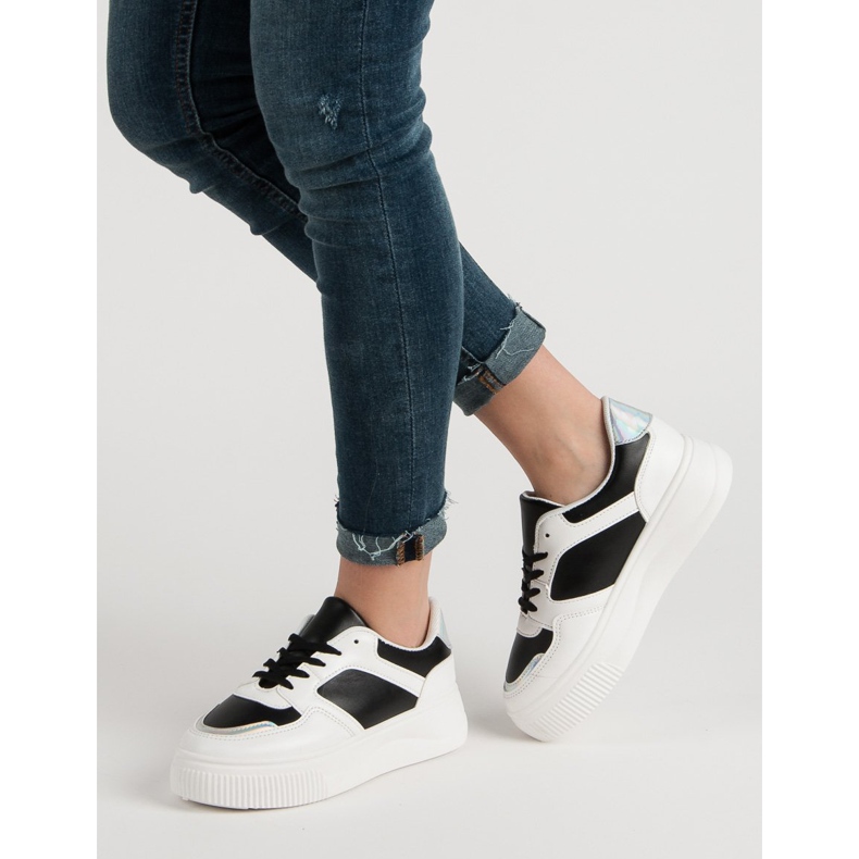 Seastar Creepers elegantes branco preto 1