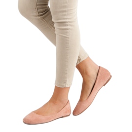 Primavera Bailarinas clássicas de pó rosa 2