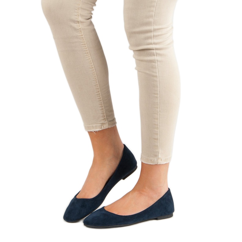 Primavera Bailarinas clássicas azul marinho 1